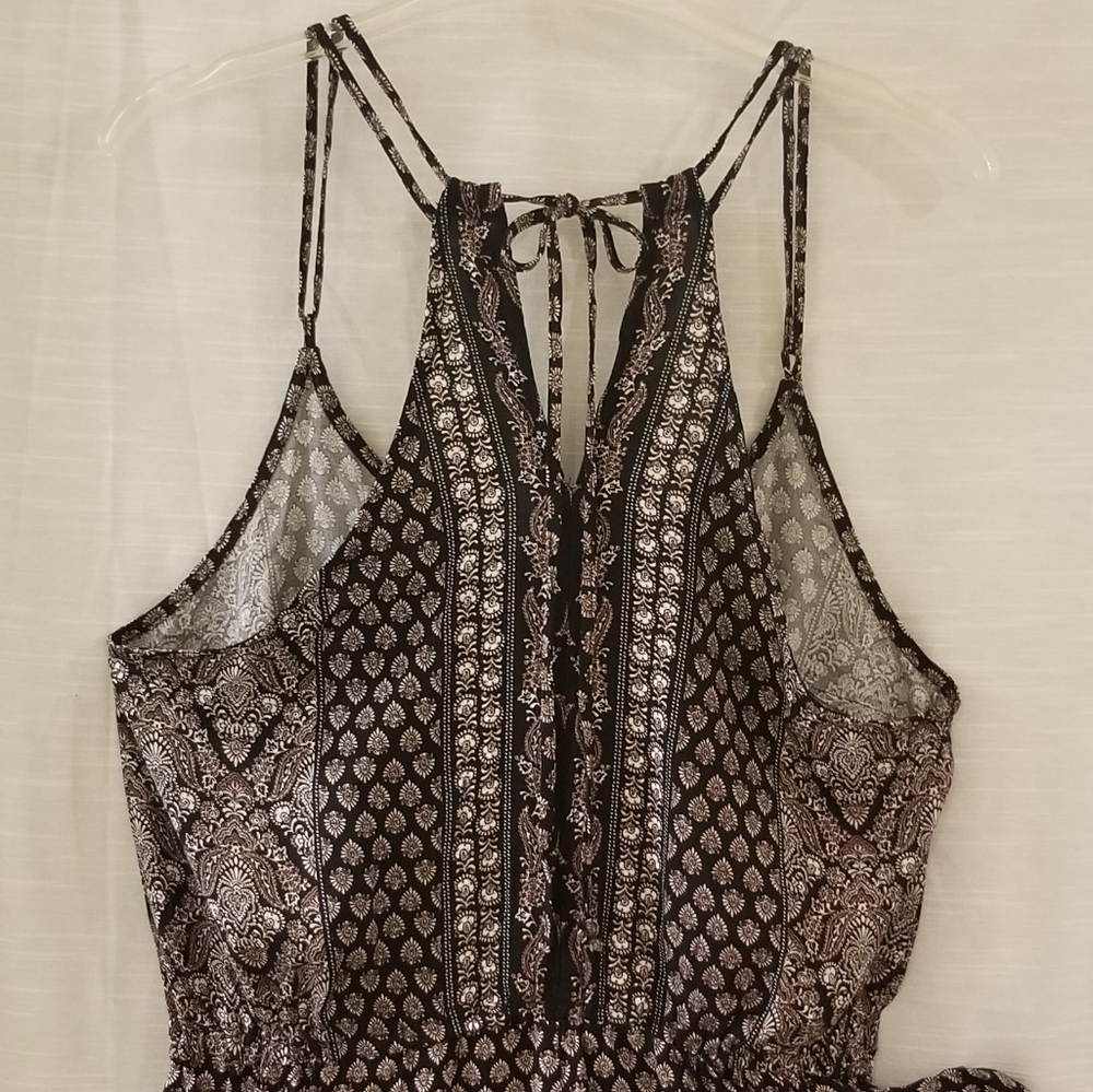 *Aeropostal Boho Printed Crop Jumpsuit. - Picture 5 of 7